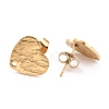 Ion Plating(IP) 304 Stainless Steel Stud Earring Findings EJEW-O104-09G-2