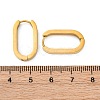 PVD Vacuum Plating 304 Stainless Steel Huggie Hoop Earrings STAS-S103-21G-3
