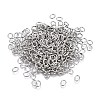 Tarnish Resistant 304 Stainless Steel Open Jump Rings STAS-F250-11P-K-1