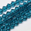 Transparent Glass Beads Strands EGLA-A039-T4mm-D01-1