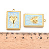 304 Stainless Steel Pendants STAS-N108-26C-G-3