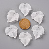Autumn Theme Transparent Frosted Acrylic Pendants PAF002Y-14-3