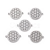 Non-Tarnish 201 Stainless Steel Sacred Geometry Links STAS-S105-JN900-2