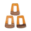 Resin & Wood Pendants WOOD-F015-11F-1