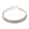Crystal Rhinestone Choker Necklaces NJEW-L176-02S-1