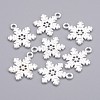 Tibetan Style Alloy Snowflake Pendants LS-EA115Y-S-1