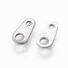 Tarnish Resistant 201 Stainless Steel Chain Tabs STAS-L234-010P-2