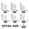 DIY Keychain Making Kits DIY-KS0001-14-3
