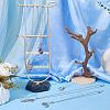 2 Bags 304 Stainless Steel Macrame Pouch Empty Stone Holder Necklace Making NJEW-SC0001-82-4
