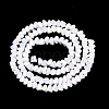 Electroplate Opaque Glass Beads Strands LS-EGLA-Q139-01A-C01-2