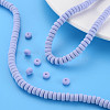 Handmade Polymer Clay Beads Strands CLAY-N008-51-7