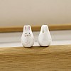 Handmade Porcelain Beads with Cartoon Painted PW-WG0583E-04-1