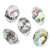 Pointed Back Glass Rhinestone Cabochons GLAA-B012-43A-1