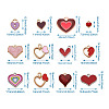 Alloy Enamel Pendants PALLOY-KS0002-04-9