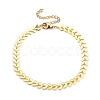 Brass Cobs Chain Bracelets BJEW-JB05409-01-1