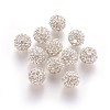 Alloy Rhinestone Beads RB-A034-10mm-A01S-1