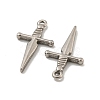 Non-Tarnish 304 Stainless Steel Pendants X-STAS-O004-06A-P-2