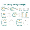 DIY Earring Making Finding Kit DIY-TA0005-03-3