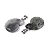 Natural Labradorite Pendants G-Q601-45B-2