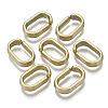 Opaque Spray Painted Acrylic Linking Rings LS-OACR-S021-65A-B02-1
