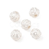 925 Sterling Silver Om Beads STER-T002-82S-1