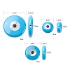 12Pcs 3 Style Synthetic Turquoise Beads G-LS0001-72-3