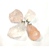 Natural Rose Quartz Pendants G-G884-A07-2