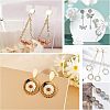 30Pcs 3 Colors 304 Stainless Steel Stud Earring Findings STAS-UN0017-99-6