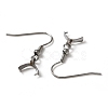 304 Stainless Steel Earring Hooks STAS-WH0035-14P-1