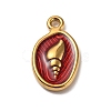 304 Stainless Steel Enamel Pendants LS-STAS-P395-03A-G-1