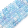 Natural Banded Agate/Striped Agate Beads Strands G-E605-A02-02F-2