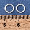 Brass Open Jump Rings KK-CBA1A60-06F-S-3