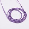 Natural Amethyst Beads Strands X-G-N0215-03-2mm-2