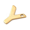 304 Stainless Steel Charms STAS-B093-12G-Y-2