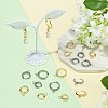 16Pcs 201 Stainless Steel Huggie Hoop Earrings Findings STAS-FS0002-26D-6