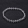 Natural Crystal Beaded Stretch Bracelets X-BJEW-F202-07-1