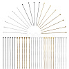 500Pcs 5 Colors Brass Ball Head Pins KK-SP0002-37-1