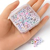 100Pcs Acrylic Beads MACR-YW0002-30-3