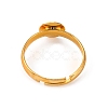 Brass Adjustable Ring Components KK-WH0035-83-2