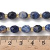 Natural Sodalite Beads Strands G-F809-A19-01A-5