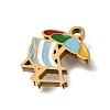 304 Stainless Steel Enamel Pendants SA-CBAA2E4-01E-G-2