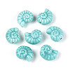 Glazed Porcelain Beads PORC-I028-02D-01-1