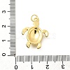 Brass Pendants KK-S508-10B-G-3
