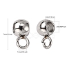 Tarnish Resistant 304 Stainless Steel Tube Bails STAS-G075-11P-2