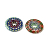 Handmade Millefiori Glass Beads LAMP-A155-01B-2