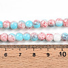 Baking Paint Glass Beads Strands DGLA-N003-6mm-C03-5