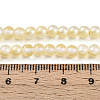 Baking Paint Transparent Glass Beads X1-DGLA-N011-4mm-02-4