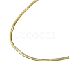304 Stainless Steel Flat Snake Chain Necklaces for Women LS-NJEW-D058-03G-2