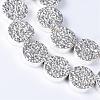 Electroplate Non-magnetic Synthetic Hematite Bead Strands G-Q465-08S-1