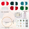 1 Set DIY Tapestry Knitting Kits DIY-SC0025-78A-2